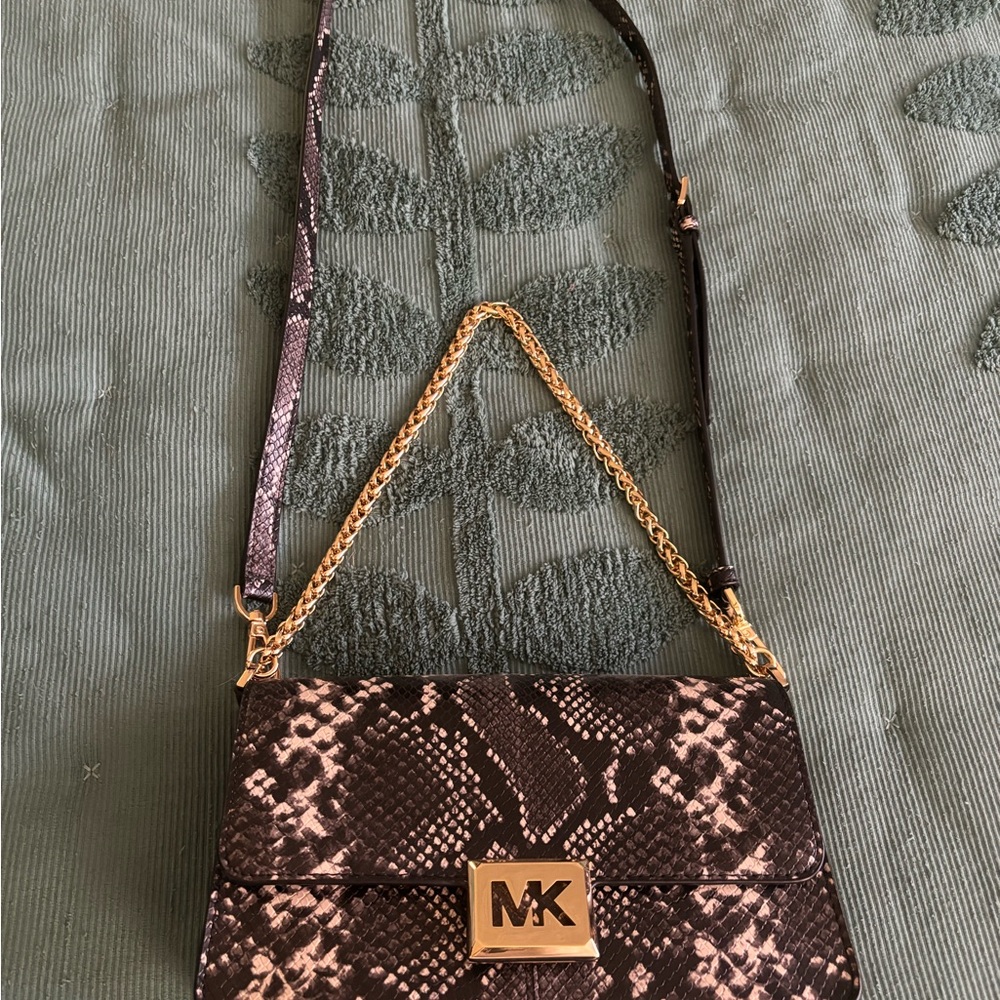 COPY - MK snake skin crossbody bag